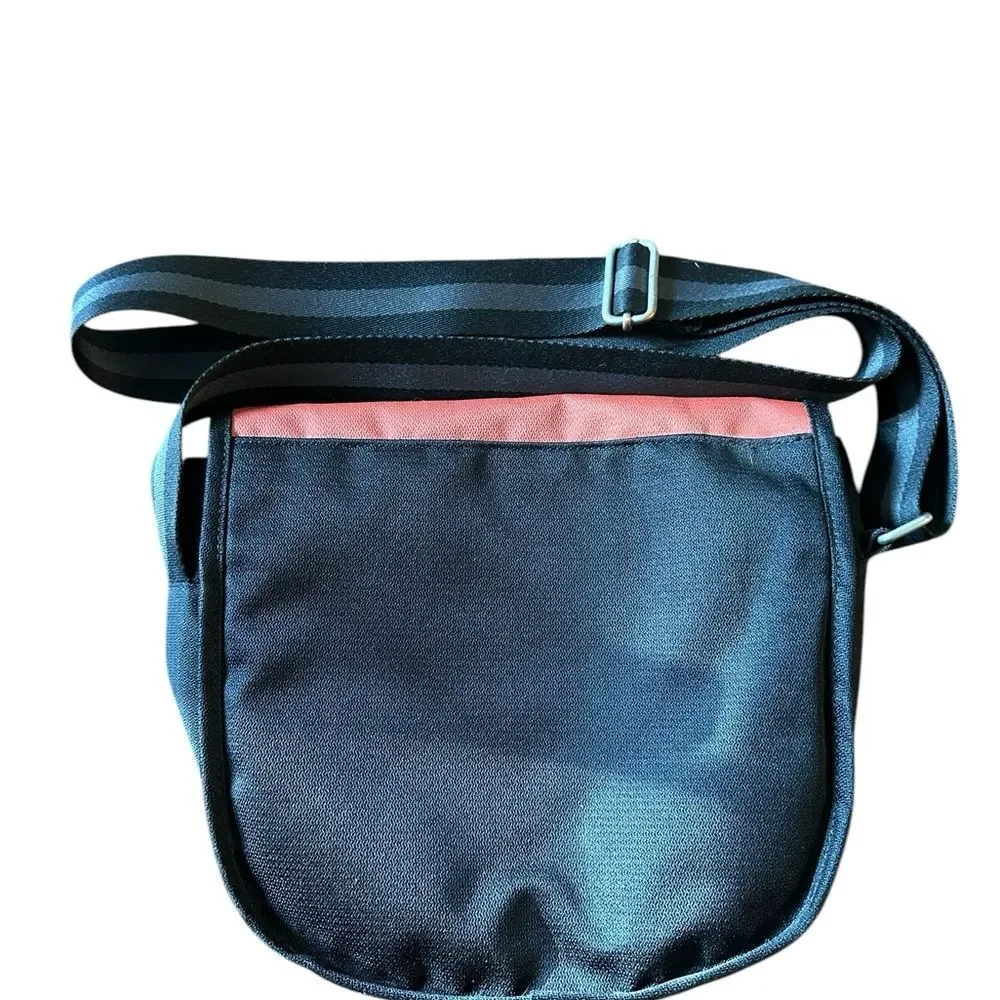 Sherpani Lightweight Crossbody Shoulder Bag Orange/Red and Black